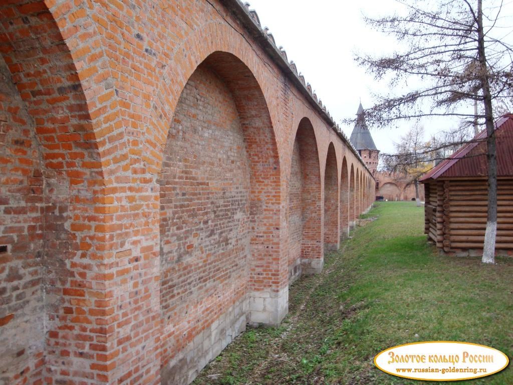 Тульский кремль. Крепостная стена