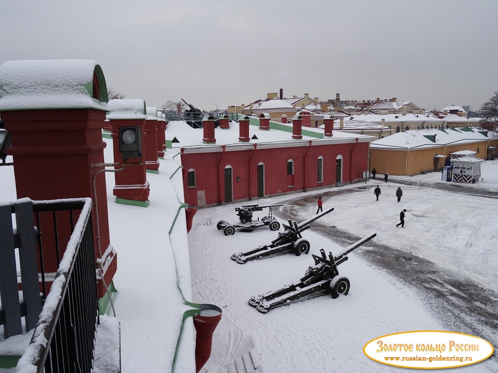 Петропавловская крепость. Нарышкин бастион