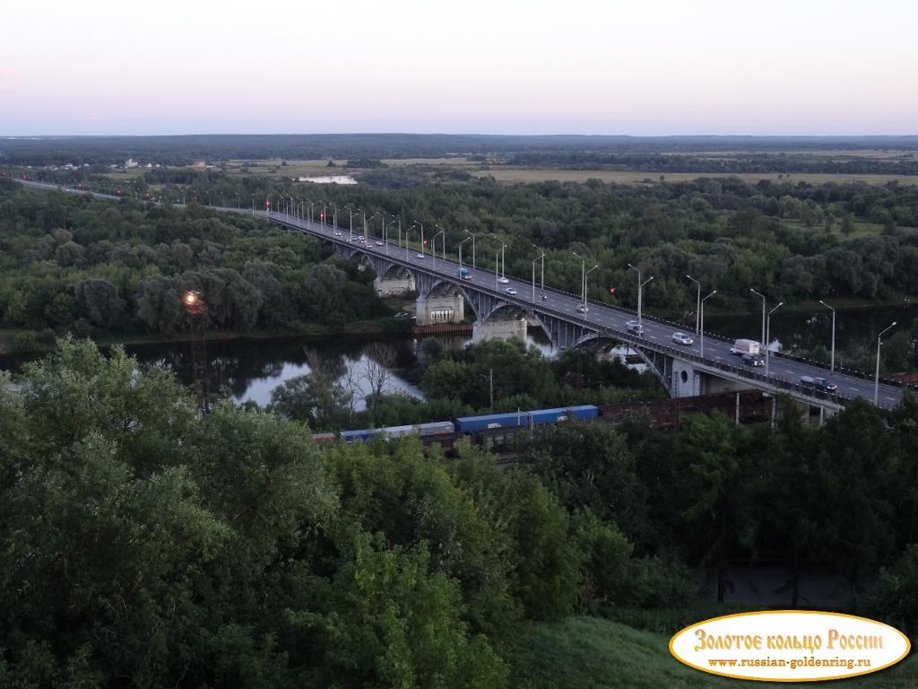 Соборная гора. Мост через Клязьму