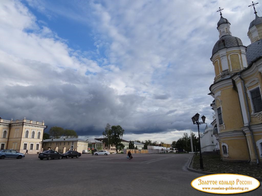 Вологодский кремль. Кремлёвская площадь