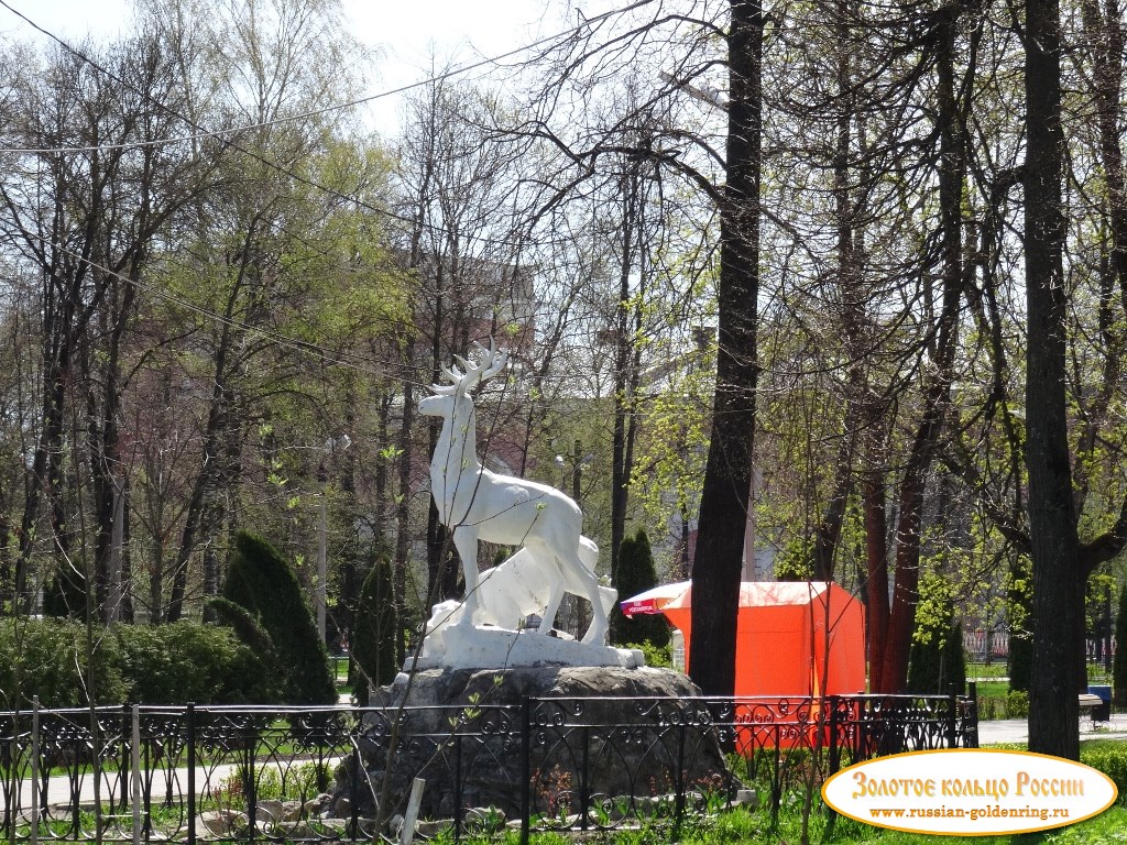 Городской сад. Скульптура 