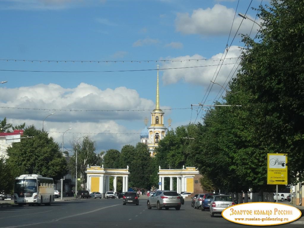 Соборная площадь. Вид на кремль