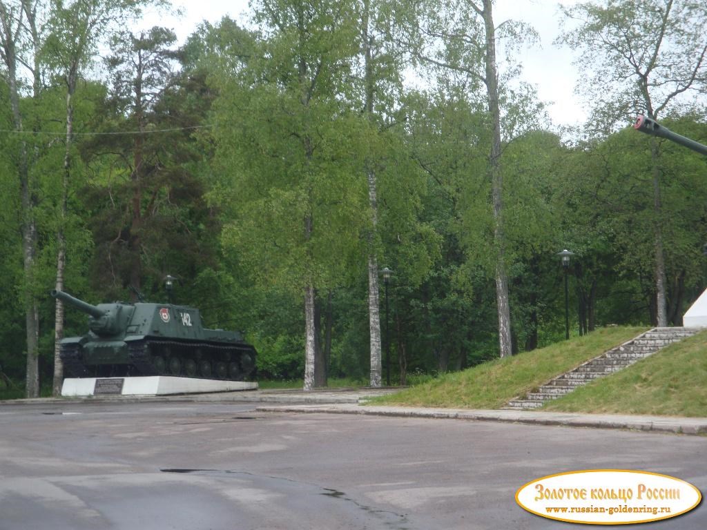 Танки Великой Отечественной войны. В парке