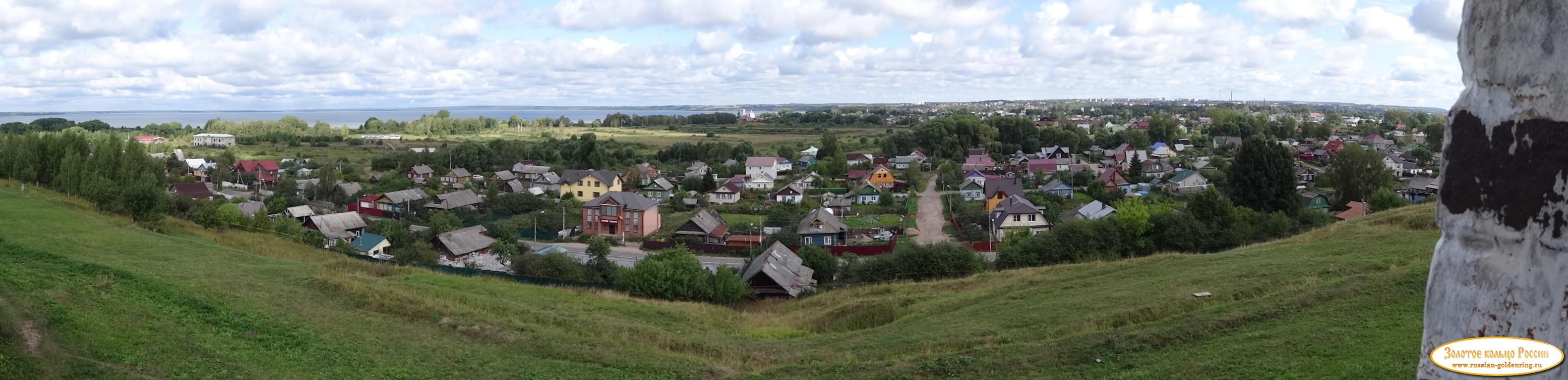 Горицкий монастырь (музей-заповедник). Панорама Переславль-Залесского