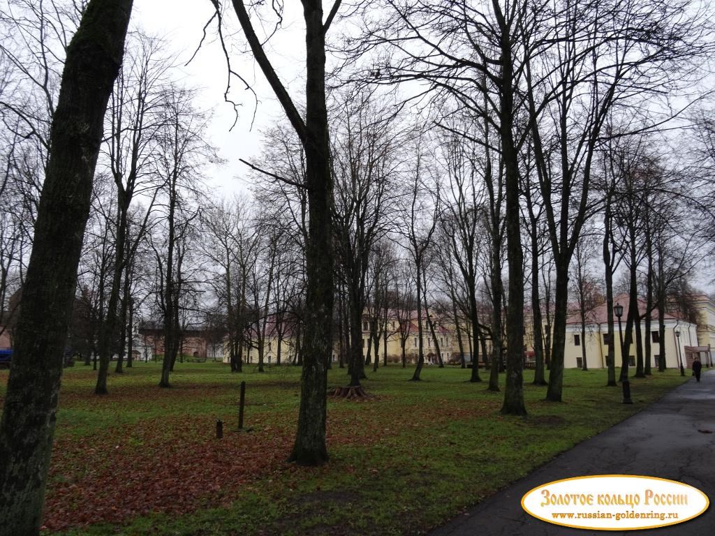 Новгородский Детинец (кремль). В южной части кремля