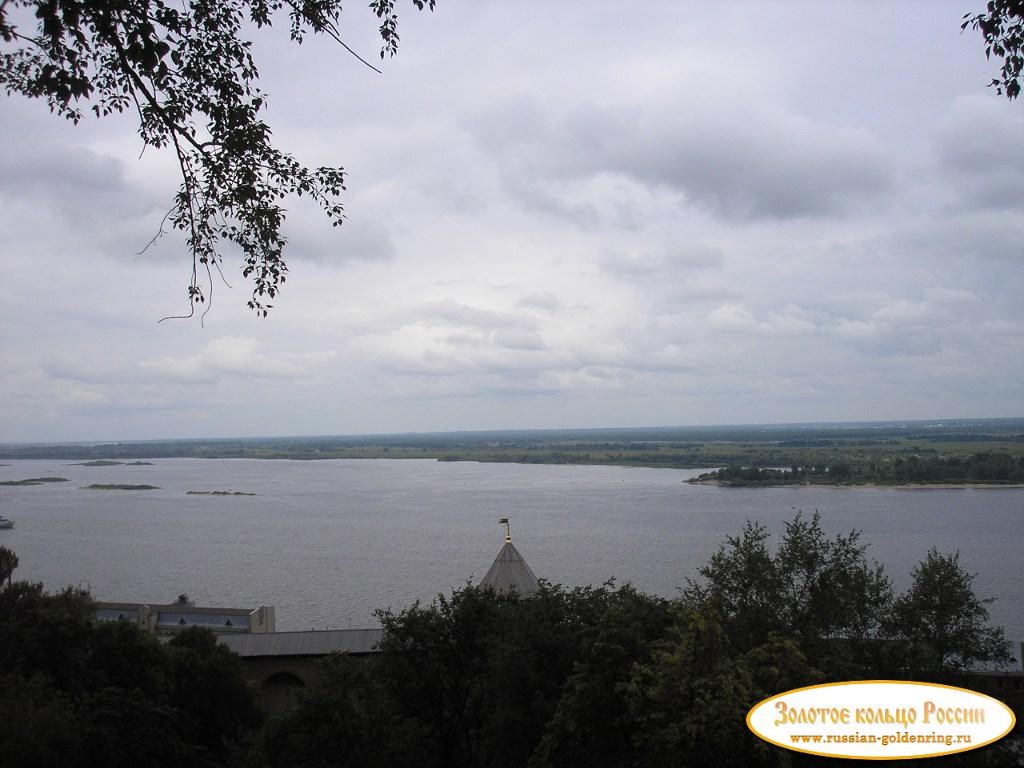 Нижегородский кремль. Вид на Волгу