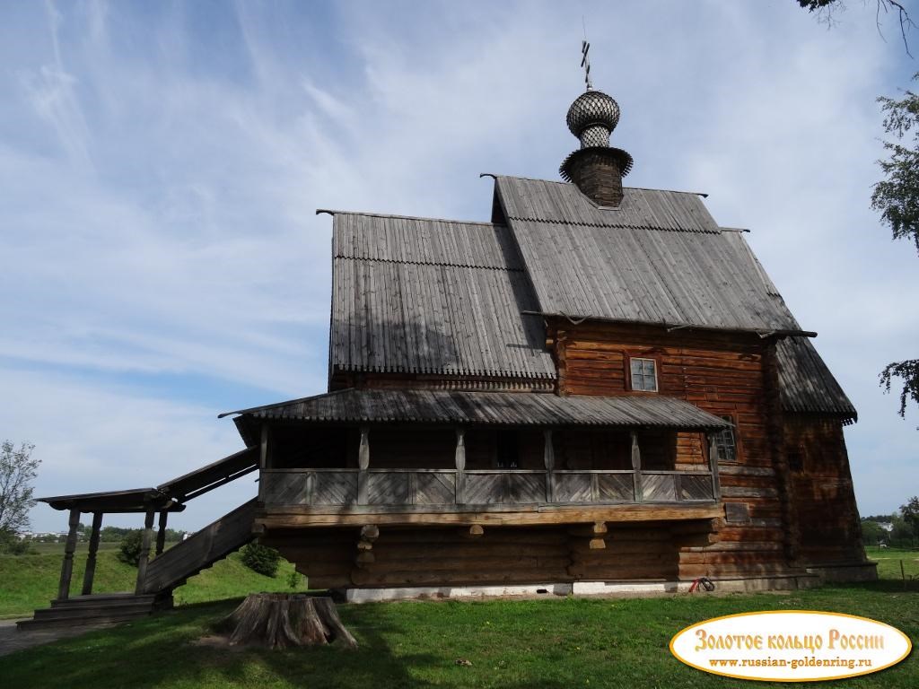 Суздальский Кремль. Деревянная Никольская церковь