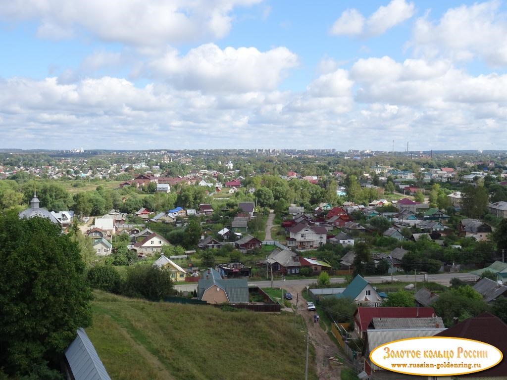 Горицкий монастырь (музей-заповедник). Переславль-Залесский с высоты птичьего полёта