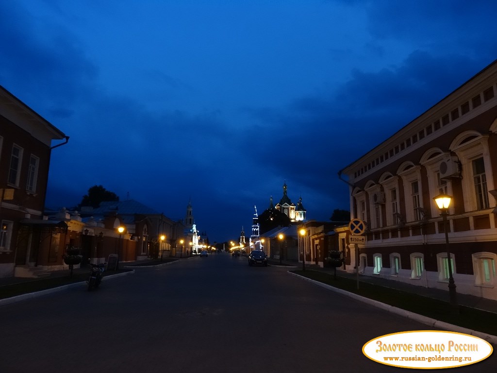 Коломенский Кремль. Улица Лажечникова