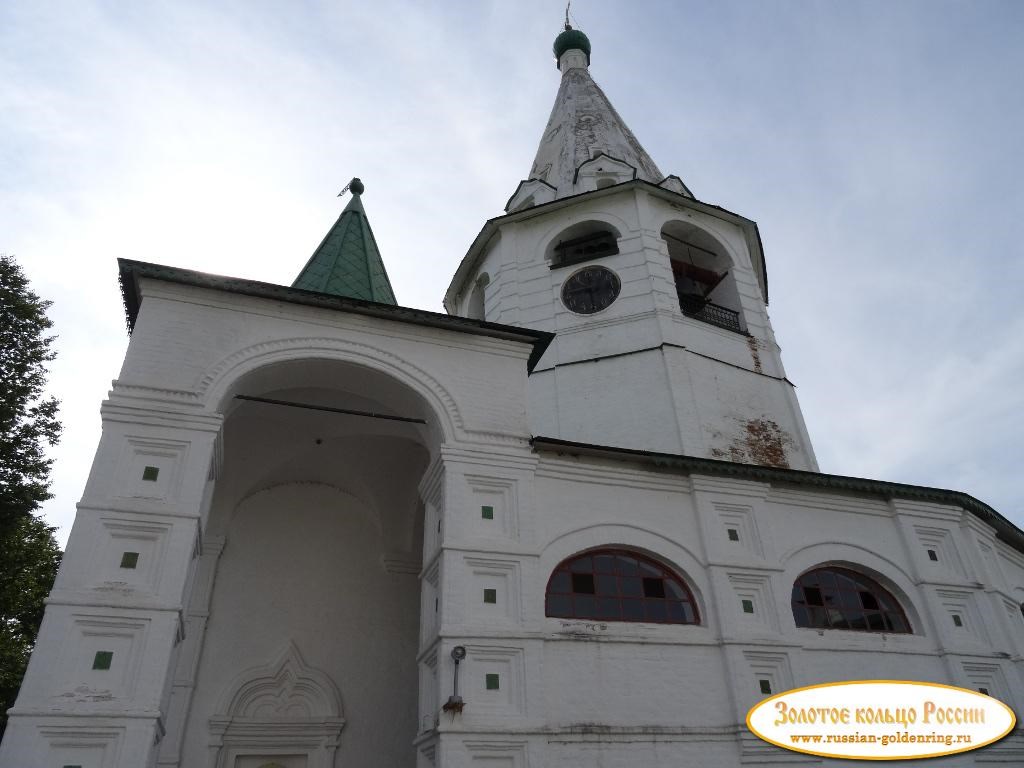 Суздальский Кремль. Иорданская сень с колокольней