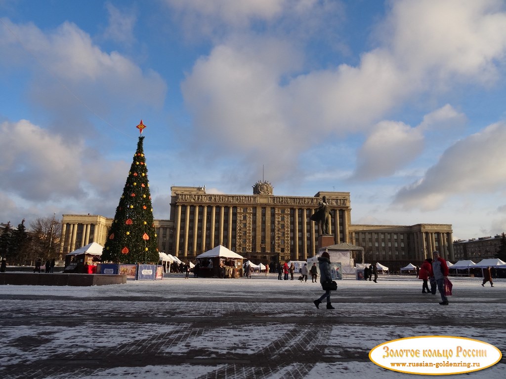 Московская площадь. Новогодняя ёлка (2014)