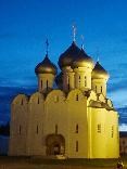 Достопримечательности Вологды. Вологодский кремль. Вечерний вид собора