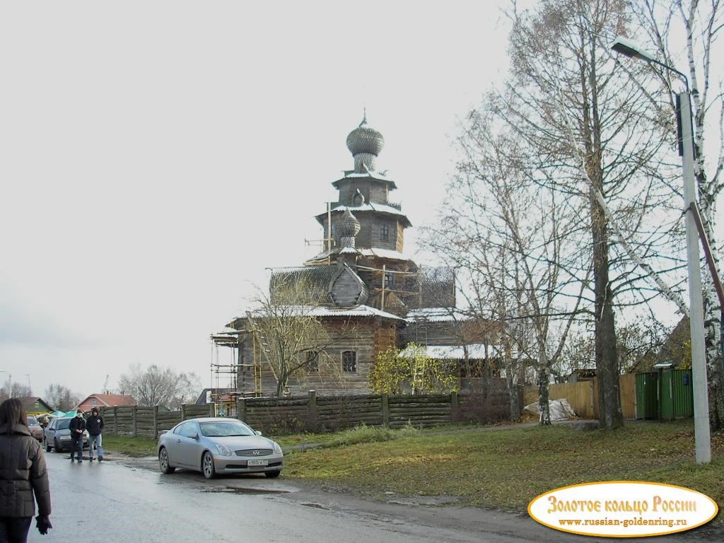 Музей деревянного зодчества. Вид с Пушкарской улицы