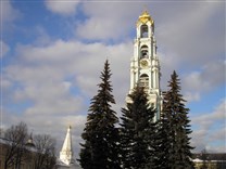 Достопримечательности Сергиева Посада. Колокольня.  