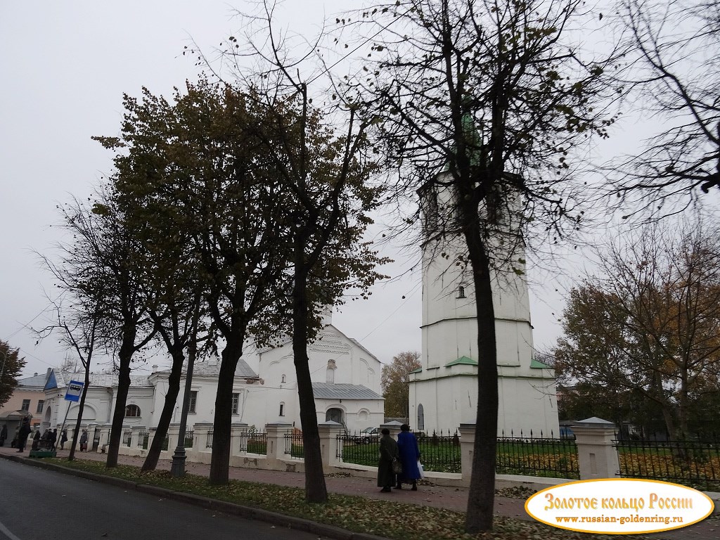 Церковь Димитрия Солунского. Вид с Большой Московской улицы