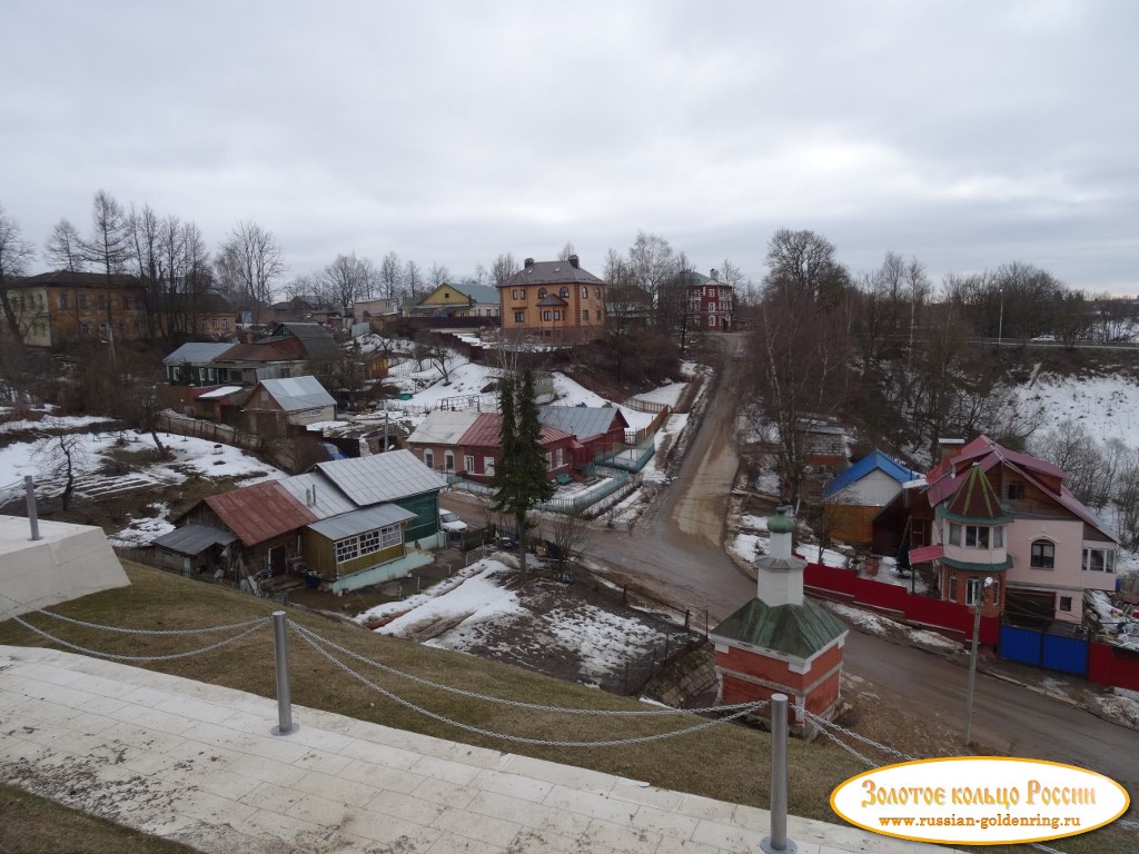 Можайский кремль. Вид на город