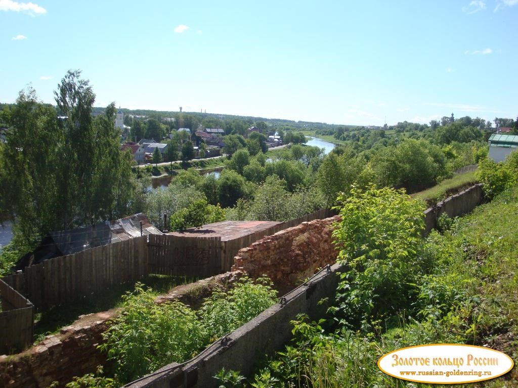 Борисоглебский монастырь. Вид на Тверцу