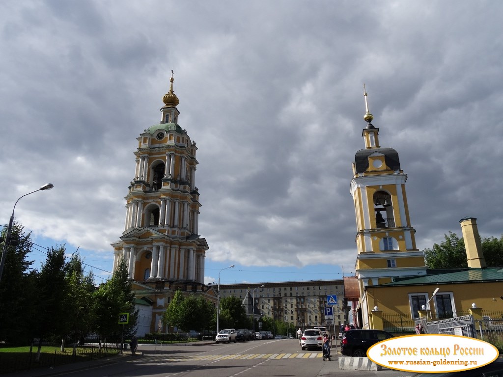 Новоспасский монастырь. Новоспасский проезд