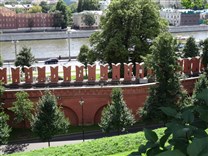 Достопримечательности Москвы. Московский кремль. Великая улица Кремля