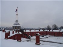 Достопримечательности Санкт-Петербурга. Петропавловская крепость. Нарышкин бастион