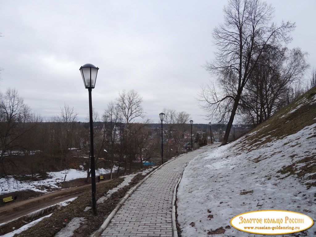 Верейский кремль. Улица Кузнецкая Гора