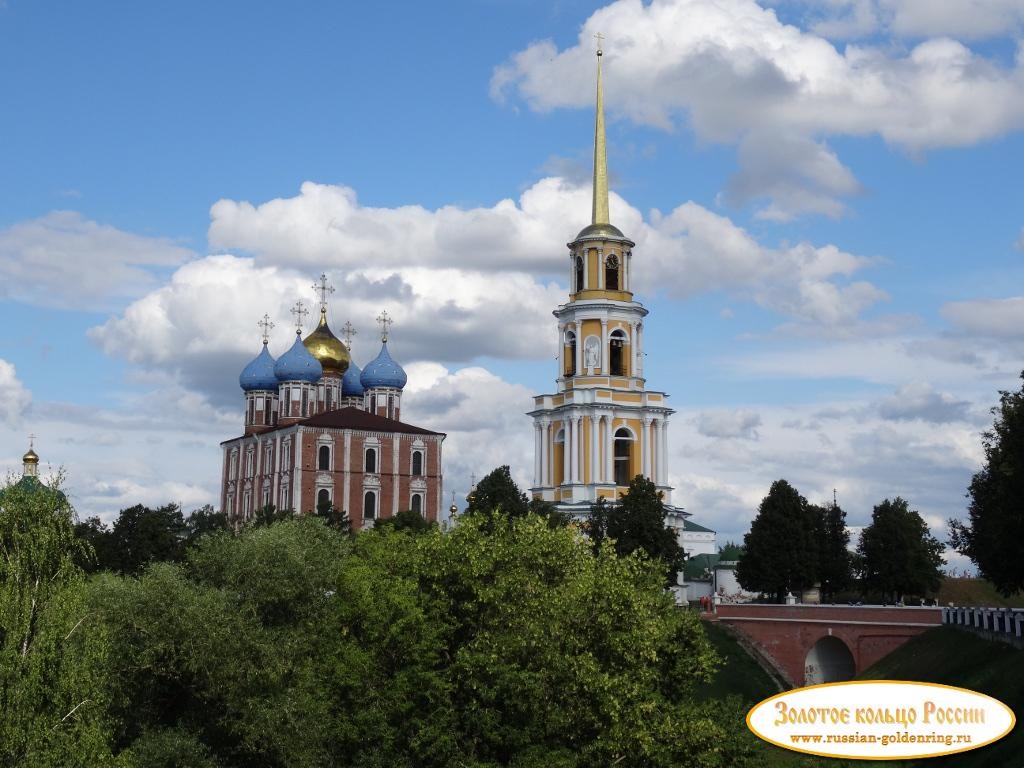 Набережная реки Трубеж. Рязанский кремль