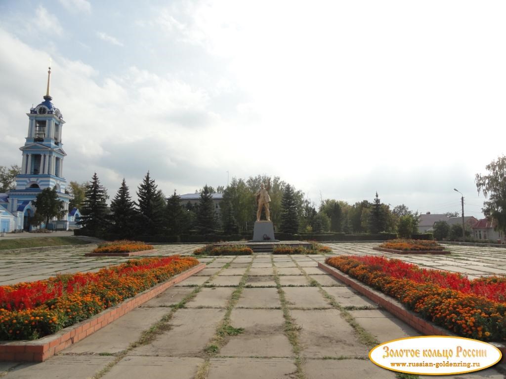 Памятник Ленину. Центральная площадь