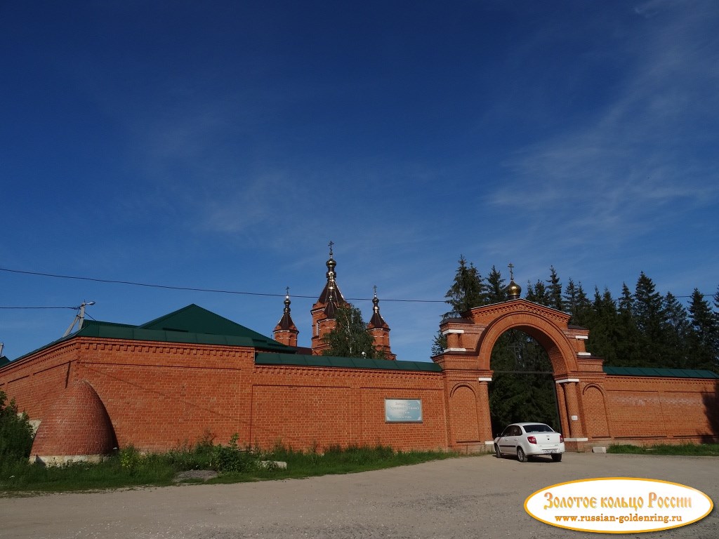 Богородицко-Тихоновский Тюнинский женский монастырь. Центральные ворота