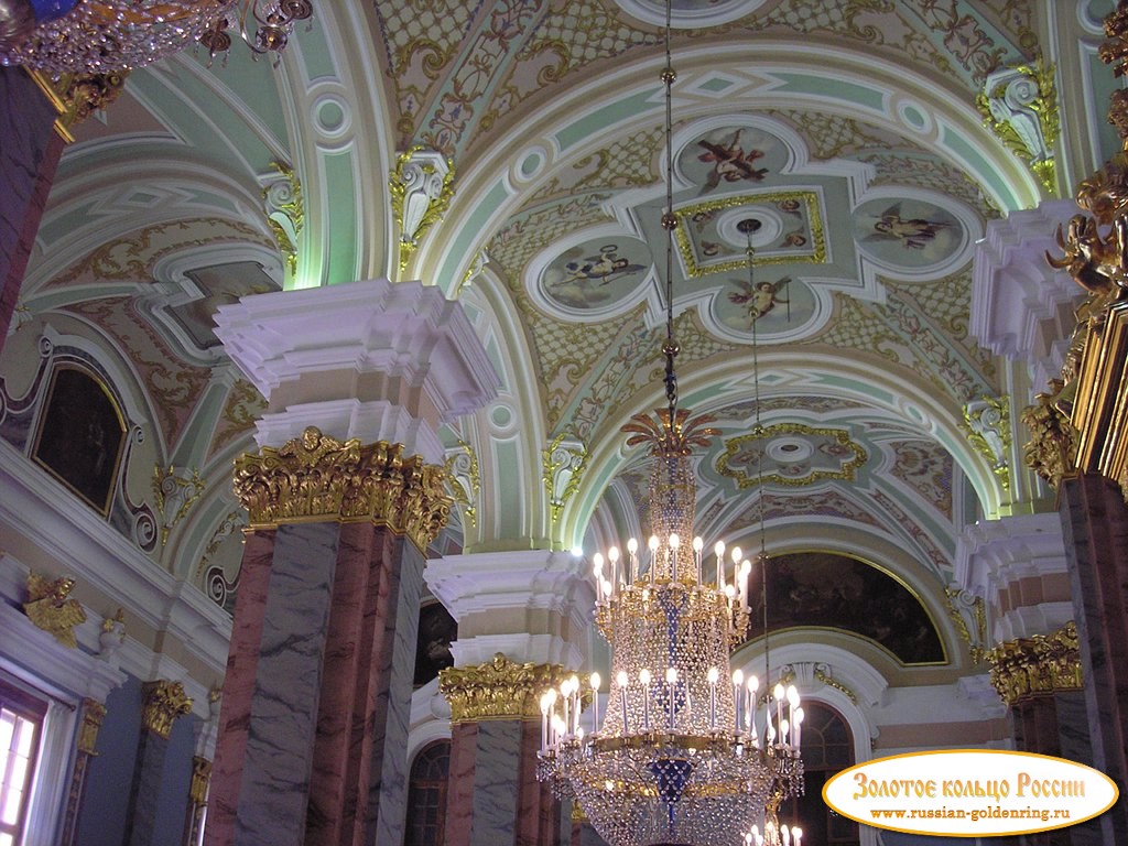 Петропавловский собор. Потолок собора