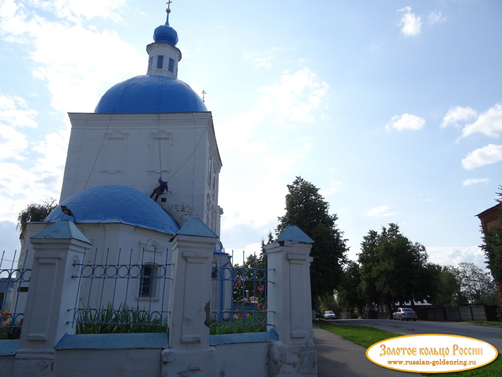 Благовещенская церковь. Процесс реставрации