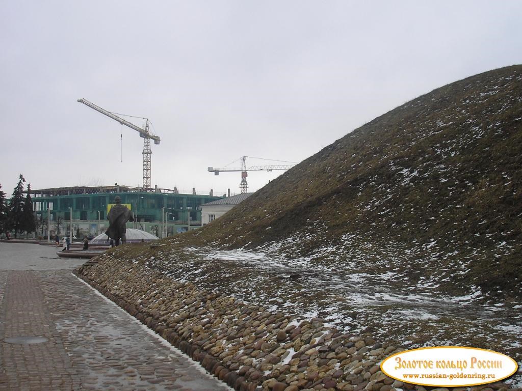 Дмитровский кремль. Крепость в зимнее время