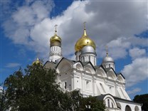 Достопримечательности Москвы. Архангельский собор. Купола