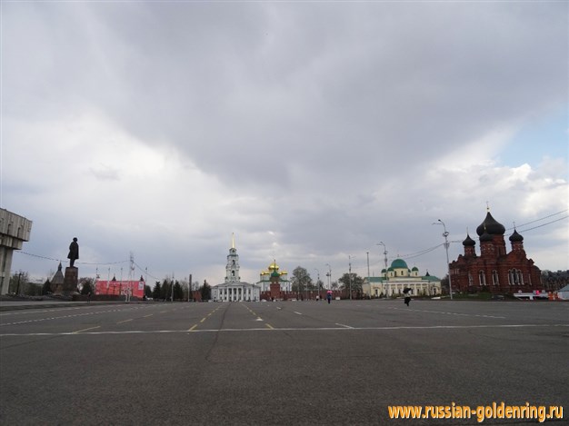 Достопримечательности Тулы. Площадь Ленина