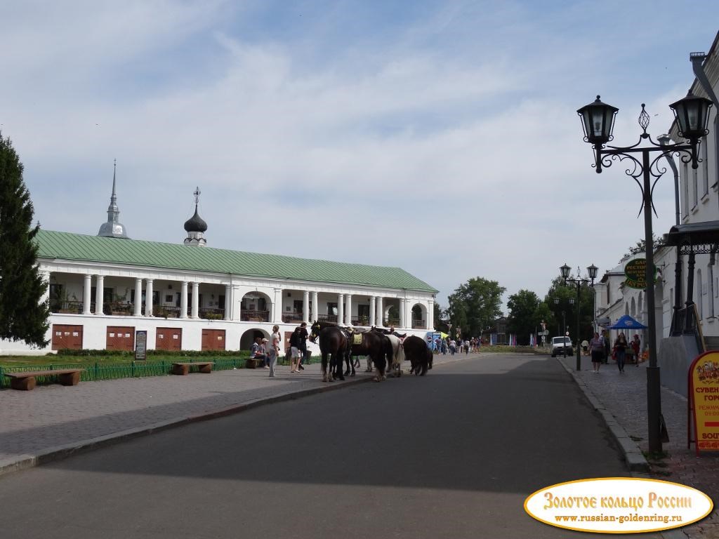 Кремлёвская улица. Суздаль