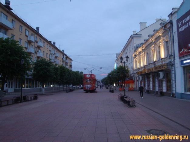 Достопримечательности Твери. Улица Трёхсвятская