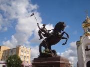 Иваново. Памятник Георгию Победоносцу