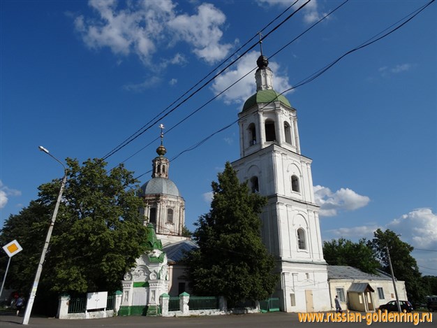 Достопримечательности Зарайска. Троицкая церковь