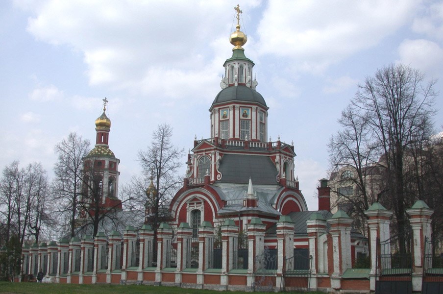 Церковь Иоанна Воина на Якиманке. Москва