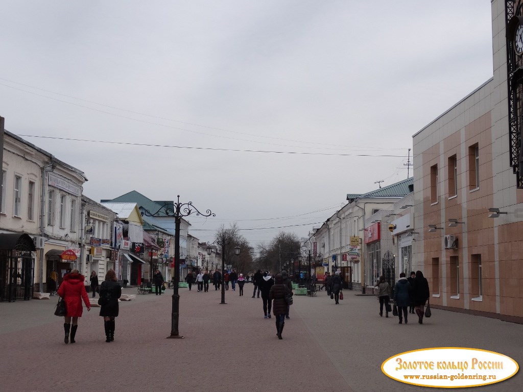Пешеходная улица. Калуга