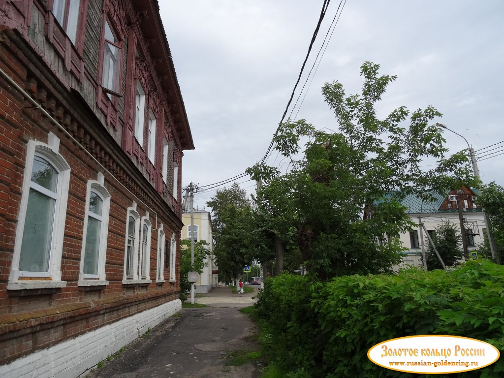 Историческая застройка города. Зарайск