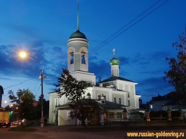 Достопримечательности Вологды. Церковь Николая Чудотворца на Глинках