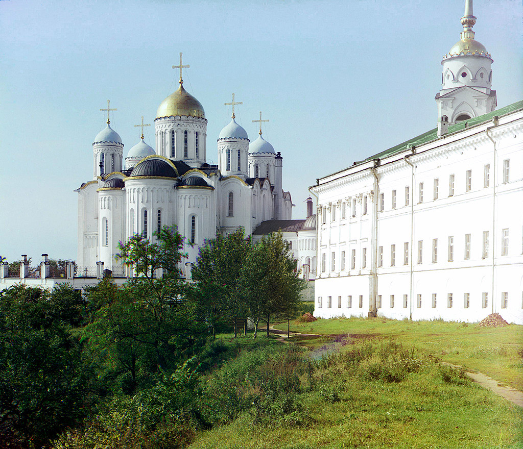 Владимир. Успенский собор с восточной стороны. 1911 год.