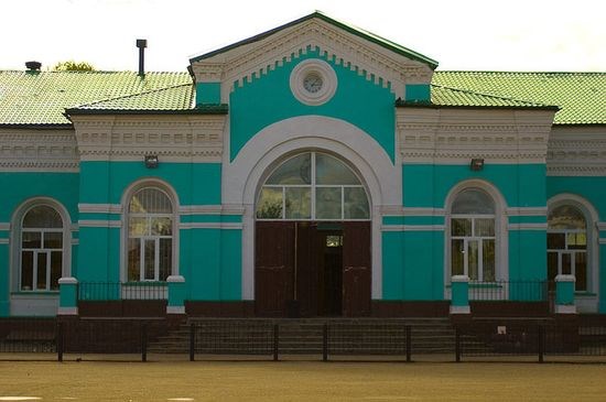 Железнодорожный вокзал. Рославль