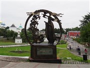Сергиев Посад. Памятник 700-летию Сергия Радонежского