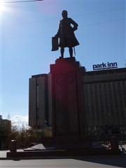 Санкт-Петербург. Памятник Петру I на Прибалтийской площади