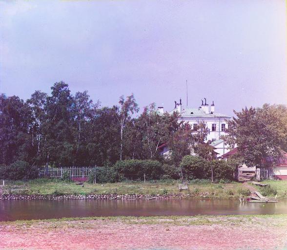 Шлиссельбург. Место бывшего дворца Императрицы Екатерины Великой. 1909 год.