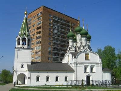 Церковь Успения Пресвятой Богородицы на Ильинской горе. Нижний Новгород