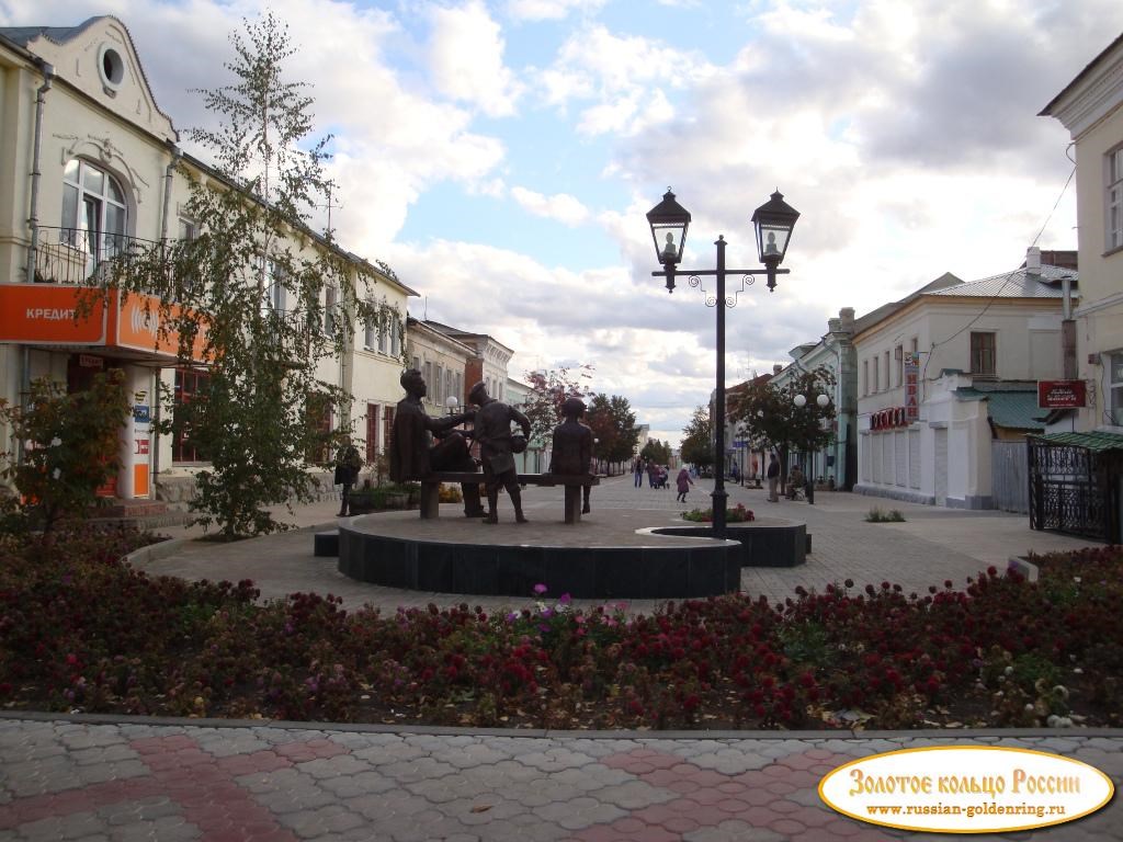 Пешеходная улица. Елец