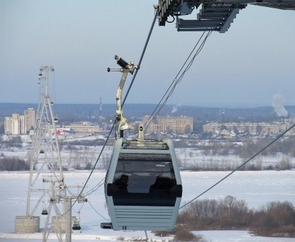 Нижегородская канатная дорога. Нижний Новгород