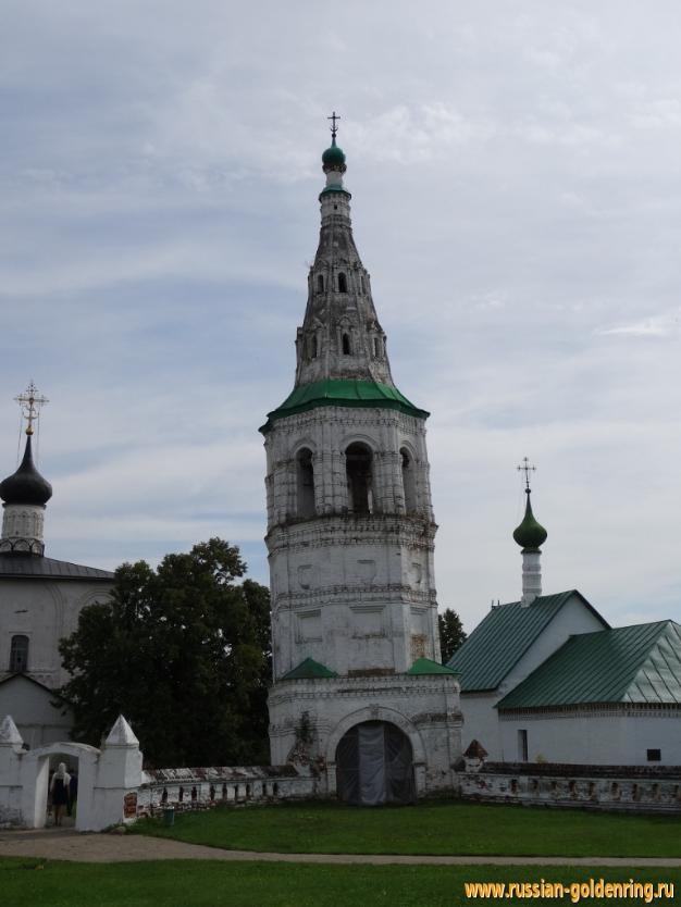 Достопримечательности Кидекши. Падающая колокольня